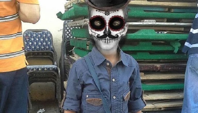 أطفال مصريون يحتفلون بعيد الهالوين