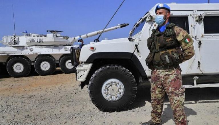 عناصر من قوات اليونيفيل في لبنان