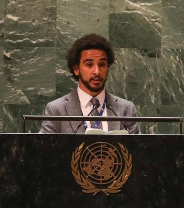 الشاب المصري خالد إمام الدكتور أحمد الطيب شيخ الأزهر الشريف - أرشيفية