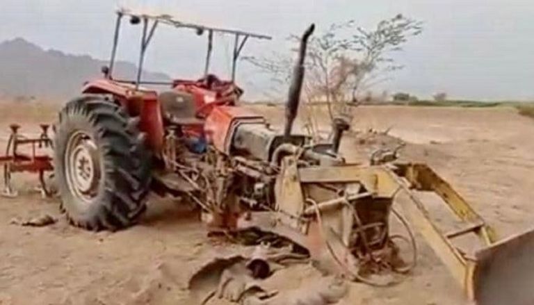 سعيد فقد قدمه ويده بفعل ألغام الحوثي