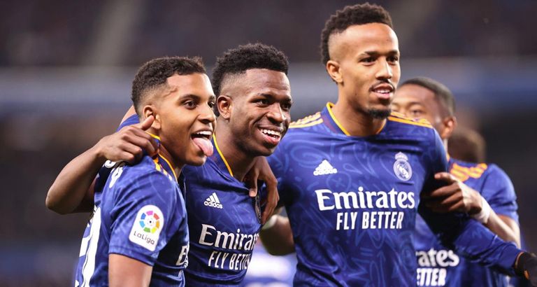 الثلاثي البرازيلي للريال نجوم ريال مدريد