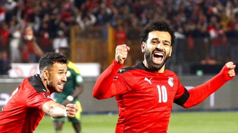 صلاح مع مصر في تصفيات كأس العالم