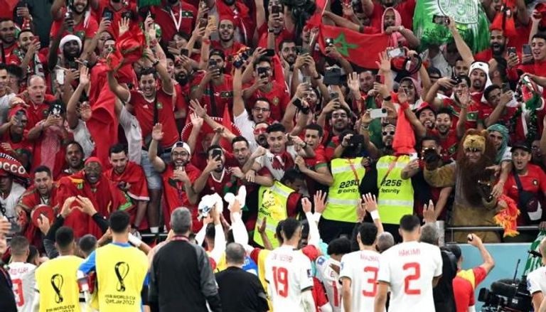 جماهير منتخب المغرب