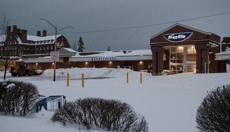 الثلوج تجاوزت المترين في بوفالو