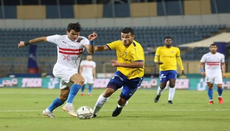 الزمالك والإسماعيلي في الدوري المصري