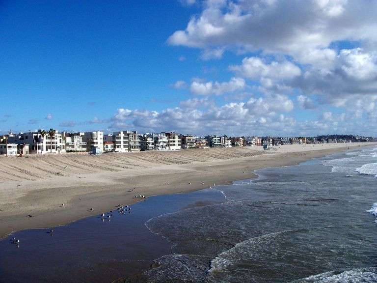 شاطئ فينيسيا ضمن شواطئ لوس أنجلوس
