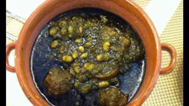 صورة لطبق المدفونة