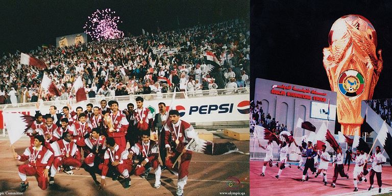 افتتاح خليجي 11 منتخب قطر بطل خليجي 11