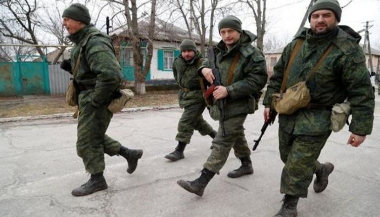 جنود روس خلال المعارك في أوكرانيا