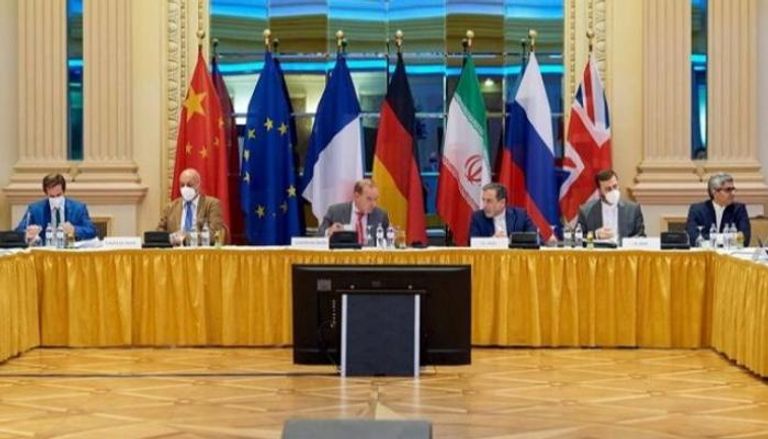 جانب من محادثات فيينا بشأن نووي إيران