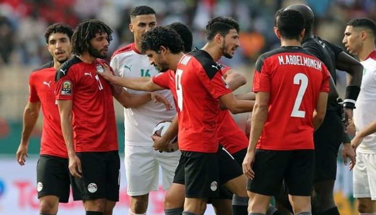 مباراة مصر والمغرب في كأس أمم أفريقيا 2021
