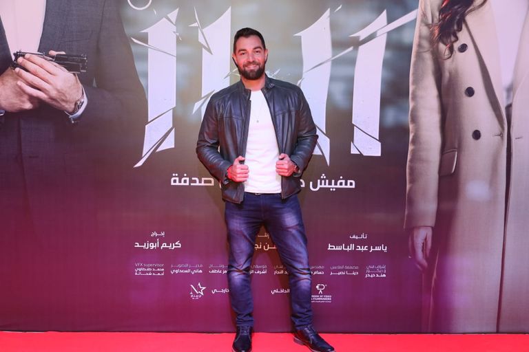 محمد الشرنوبي في عرض فيلم