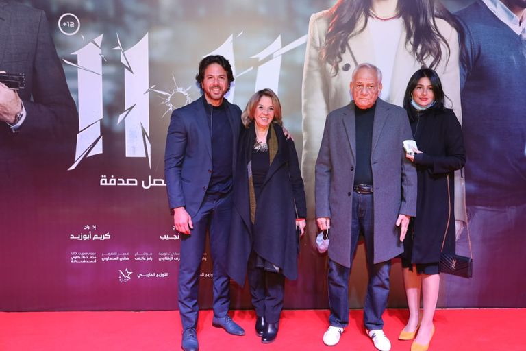 محمد الشرنوبي في عرض فيلم