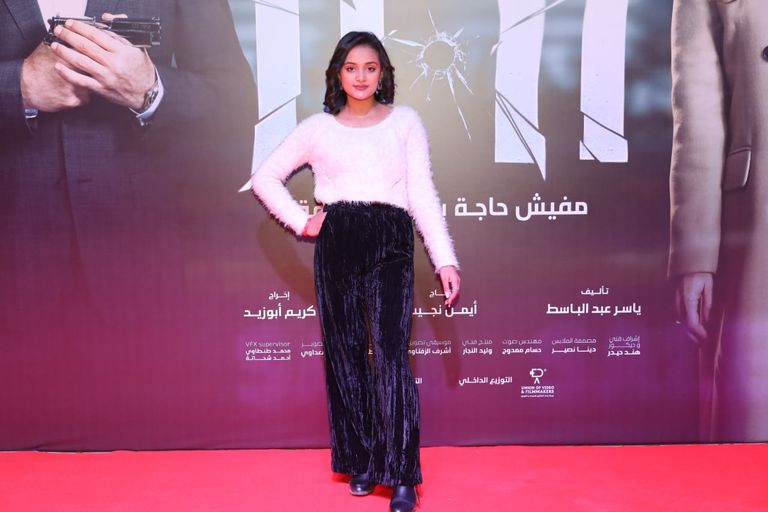 محمد الشرنوبي في عرض فيلم