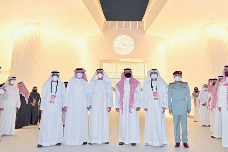 الفريق الشيخ سيف بن زايد آل نهيان ووزير الداخلية السعودي