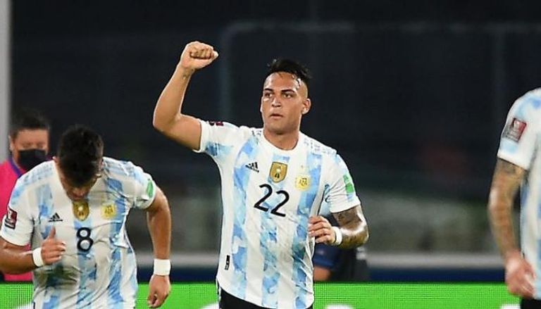 فرحة الأرجنتين بالفوز على كولومبيا