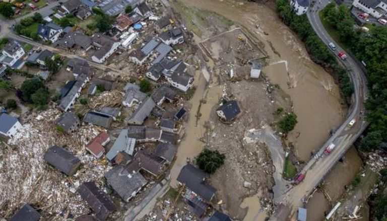 الفيضانات المدمرة اجتاحت أوروبا في السنوات الأخيرة- أرشيفية