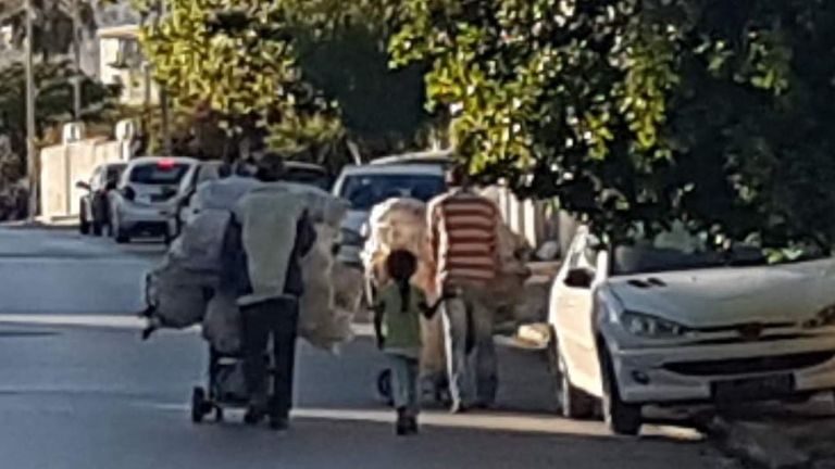 صورة لنباشي القمامة