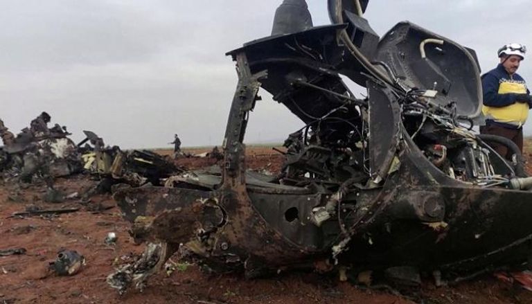 الطائرة الأمريكية التي سقطت خلال قتل زعيم داعش- رويترز