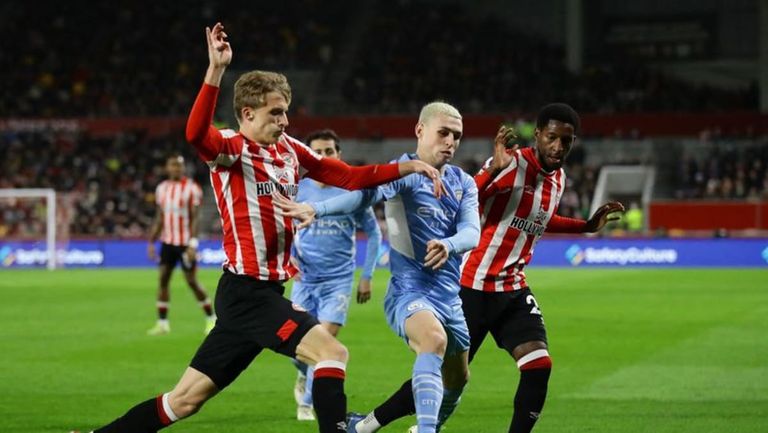 مانشستر سيتي وبرينتفورد ليفربول وليستر سيتي