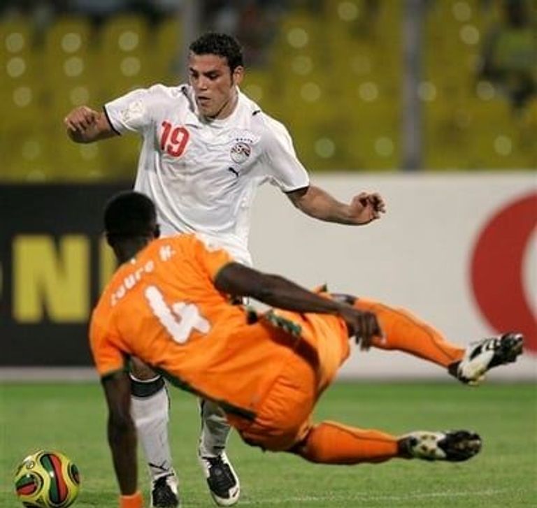 زكي ضد كوت ديفوار في 2008 عمرو زكي في كأس أمم أفريقيا 2006