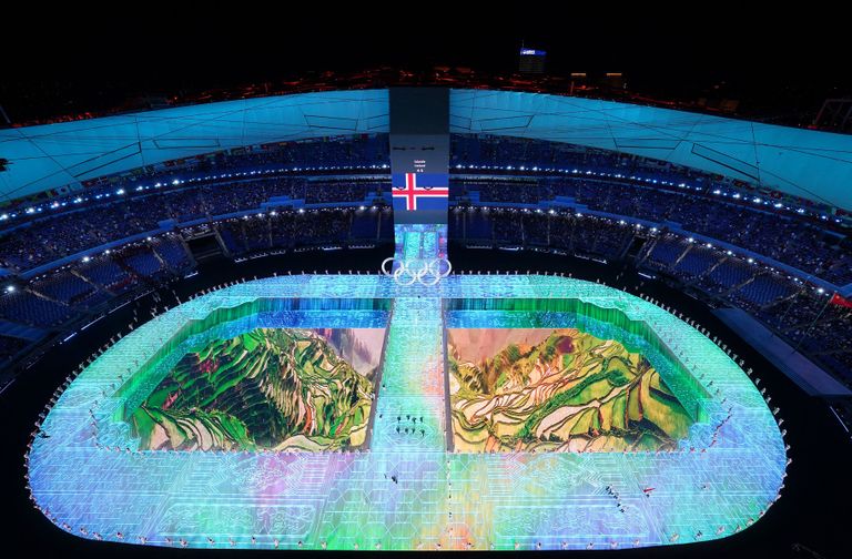 حفل افتتاح أولمبياد بكين 2022