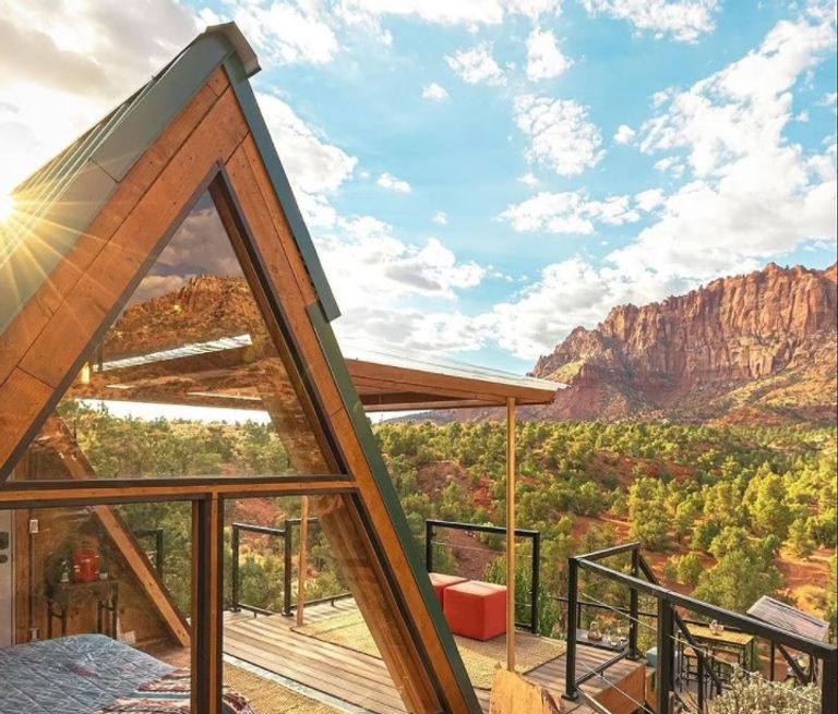 منزل ZION ECOCABIN منزل في مقاطعة MARIETTA