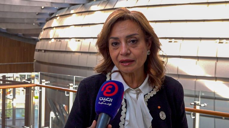 أماني أبوزيد مفوض البنية التحتية والطاقة بالاتحاد الأفريقي