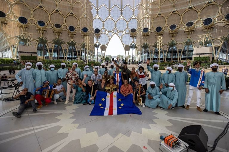 جانب من احتفالات جمهورية الرأس الأخضر بيومها الوطني في إكسبو 2020 دبي جانب من احتفالات جمهورية الرأس الأخضر بيومها الوطني في إكسبو 2020 دبي