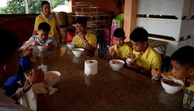 جانب من عملية إنقاذ الطفل المغربي ريان