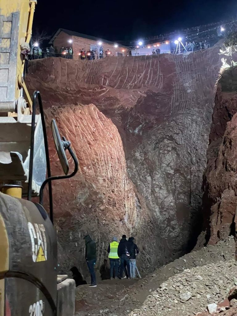 عمليات إنقاذ الطفل المغربي ريان