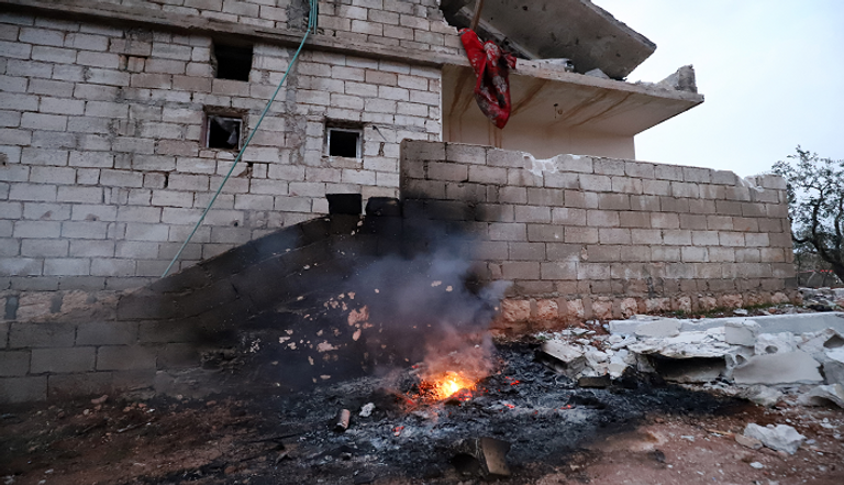 منزل زعيم تنظيم داعش الإرهابي