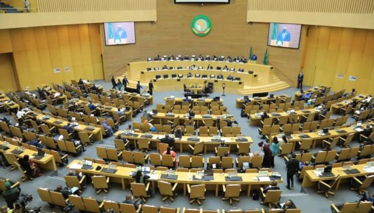 جانب من اجتماعات المجلس التنفيذي الأفريقي - أديس أبابا