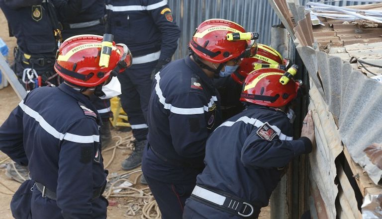 جانب من عمليات إنقاذ الطفل ريان - أرشيفية