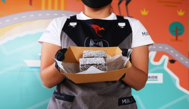 أحد أنواع الحلويات في إكسبو 2020 دبي