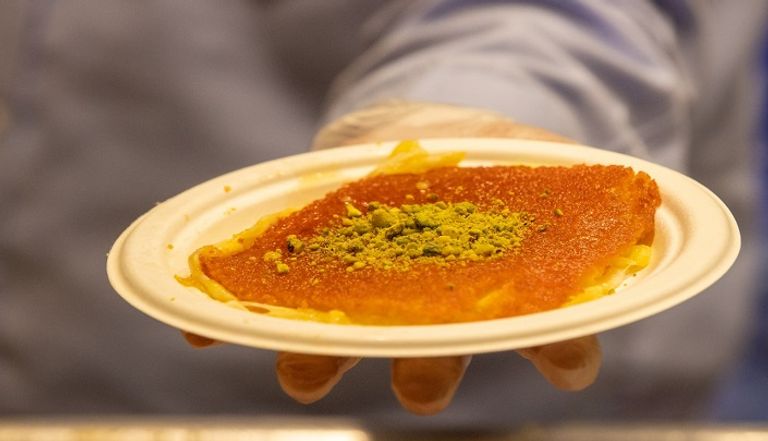 أحد أنواع الحلويات في إكسبو 2020 دبي