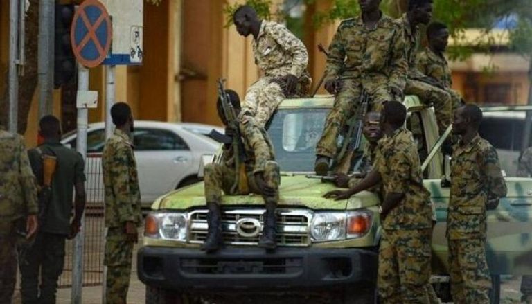 قوات من الجيش السوداني بمدينة الفاشر - أرشيفية