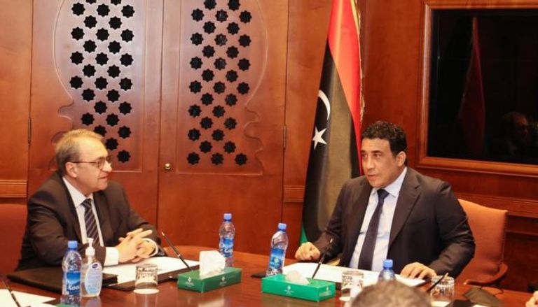 المبعوث الروسي إلى ليبيا ورئيس المجلس الرئاسي 