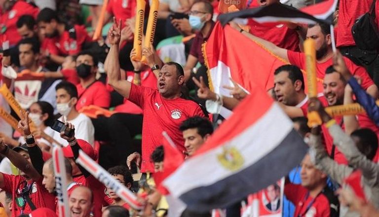 مدرجات مباراة مصر والسنغال في نهائي كأس أمم أفريقيا