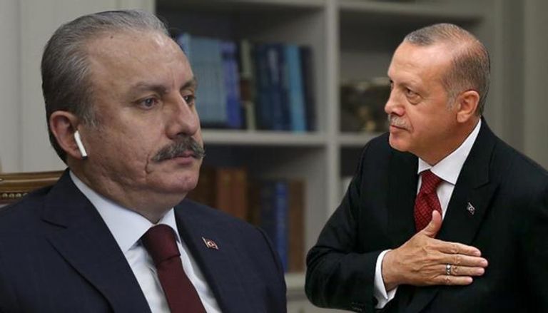 أردوغان ورئيس البرلمان شنطوب