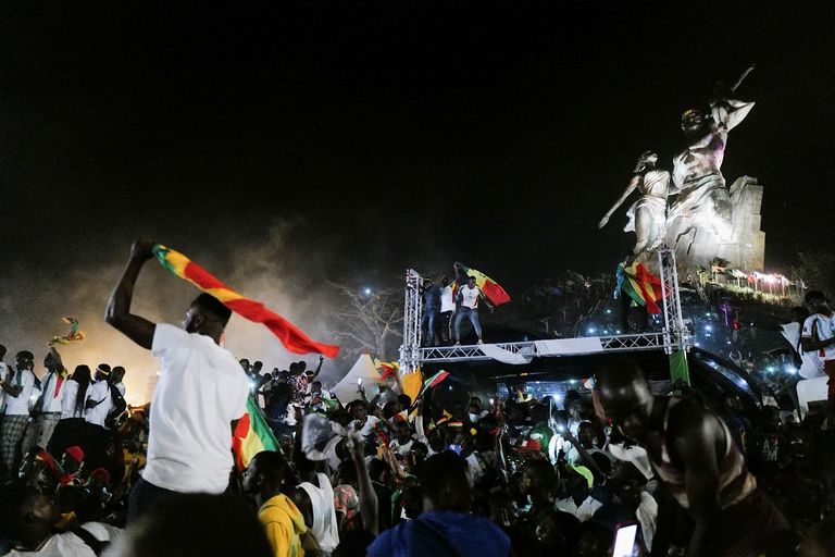 163 041914 senegal fans afrcon celebration 2
