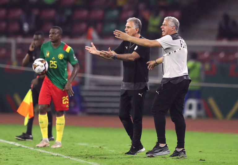 وائل جمعة وكيروش  صلاح وكيروش