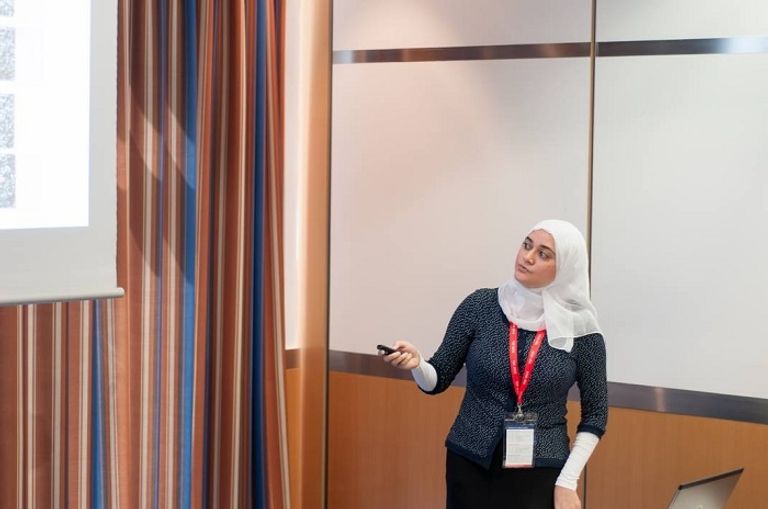 الباحثة لبنى سعيد