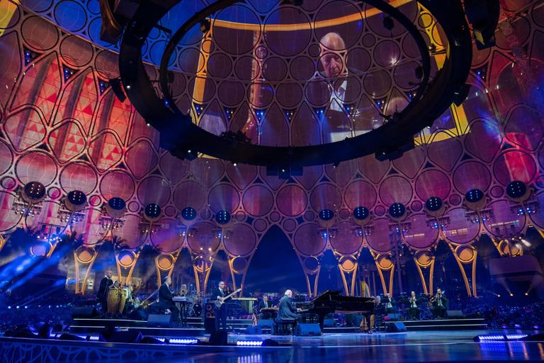 النجمة اللبنانية ميريام فارس في إكسبو 2020 دبي