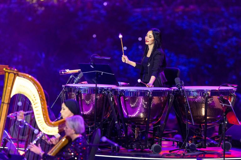 النجمة اللبنانية ميريام فارس في إكسبو 2020 دبي