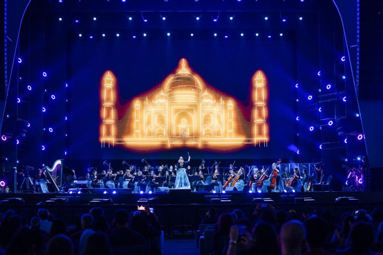 النجمة اللبنانية ميريام فارس في إكسبو 2020 دبي