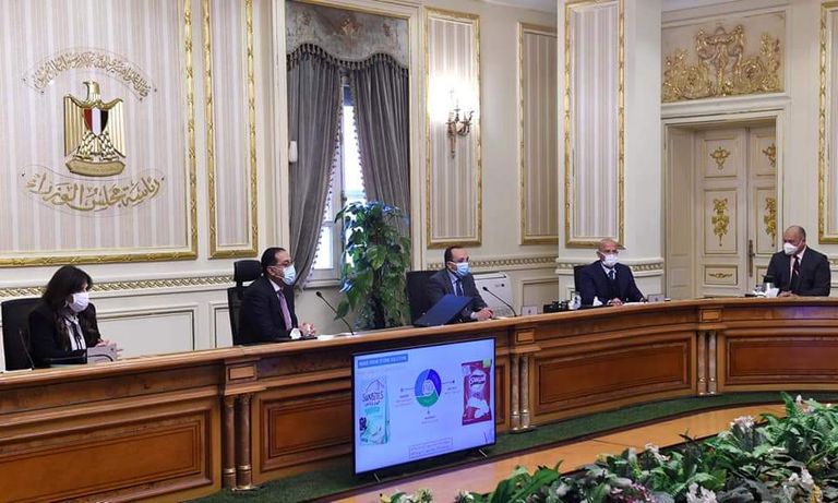 لقاء رئيس الحكومة المصرية مع مسؤولي شركة أوكيانوس الأمريكية