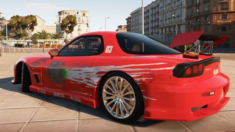 طراز Mazda RX-7  طراز Mitsubishi Lancer Evolution VII