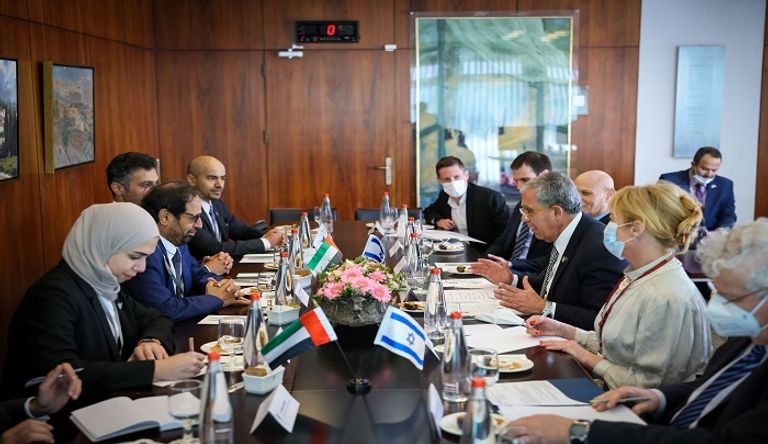 وفد إماراتي برئاسة علي النعيمي في زيارة للكنيست الإسرائيلي- وام