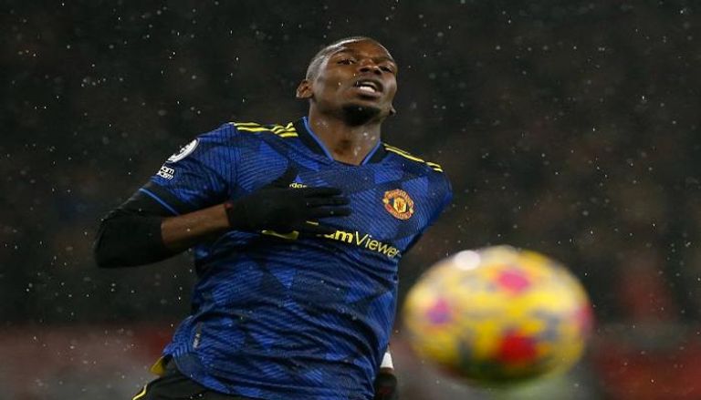 بول بوجبا لاعب مانشستر يونايتد